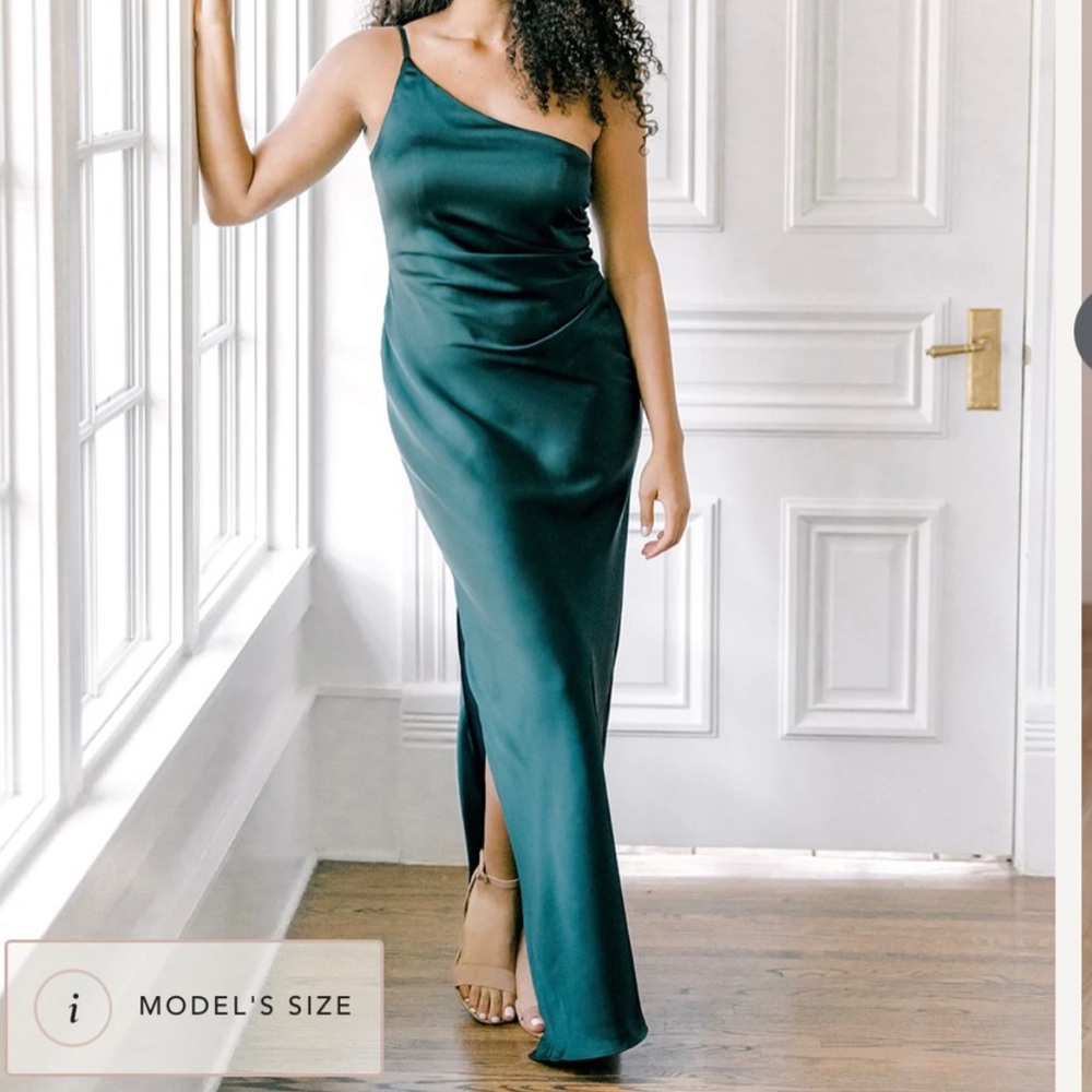 NWT Jade satin dress - revelry